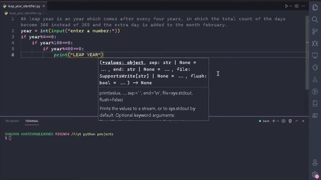 How To Code: Leap Year Identifier in python | With a simple explanation by Coders Clan.