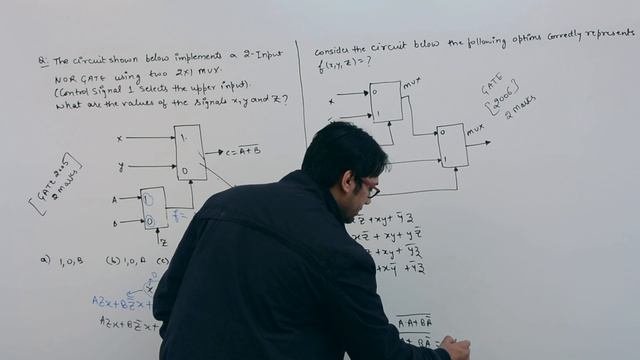 Previous year gate problems on Multiplexers | GATE 2005 | GATE 2006