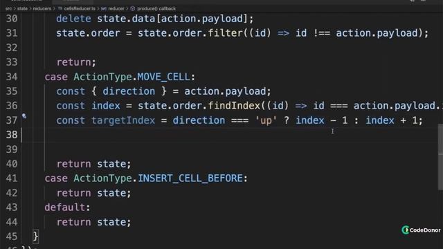 189. Swapping Cell Placement | React with Typescript #react #typescript #javascript #learning