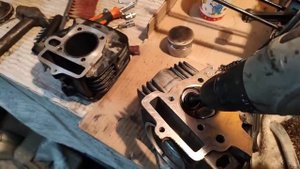 масложор на питбайке! часть 2