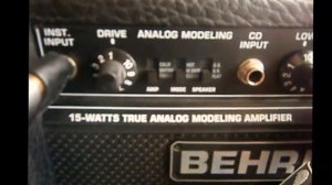 Behringer GM108 V-Tone True Analog Modeling 15W Guitar Amplifier