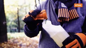 Уборка листвы с всасывающим измельчителем SH 86