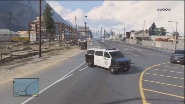 GTA V - Z-Type - Police Chase смотреть онлайн