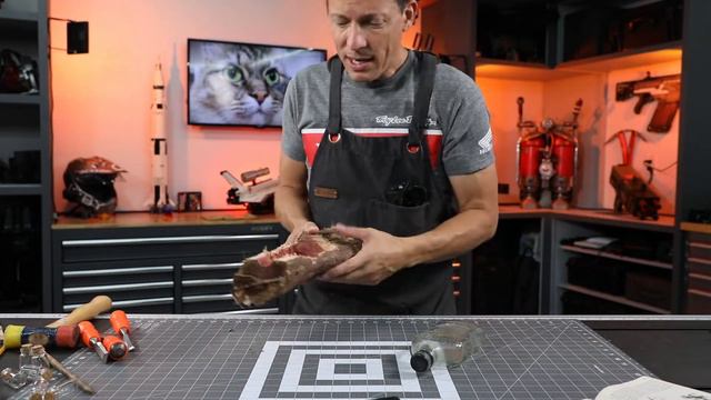 Making a DEMON CROSSBOW prop DIY