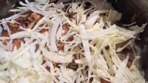 СОЧНАЯ УТКА С КАПУСТОЙ И РИСОМ