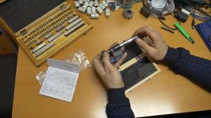 Китайский цифровой микрометр 0-25 мм / 0-1"