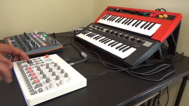 Arturia DrumBrute Impact - Yamaha Reface CP - Yamaha Reface YC - Elektron Model:Samples смотреть онлайн