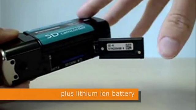 Panasonic SDR-S10 - demonstration video