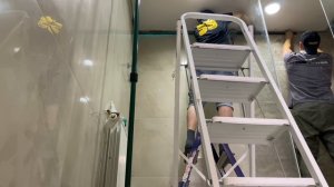 Натяжной потолок  без плинтуса и галтелей / Теневой профиль.