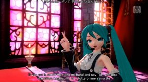 [1080P Full風] World is Mine ワールドイズマイン -Hatsune Miku 初音ミク Project DIVA English lyrics Romaji PDFT
