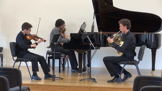 Brahms Trio for Piano Violin  Horn -3