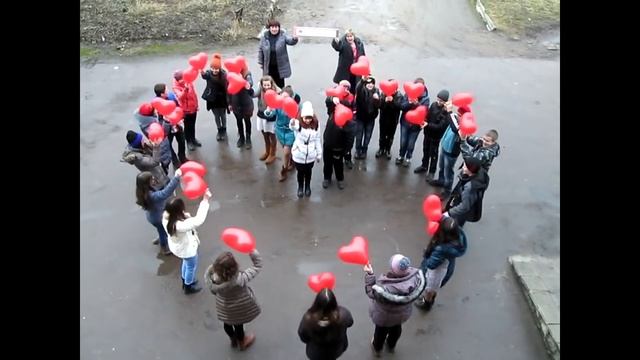 Тростянецький флешмоб "Хай живе кохання". смотреть онлайн