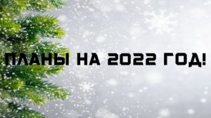 ПЛАНЫ НА 2022 ГОД! / ЧТО БУДЕТ С КАНАЛОМ?