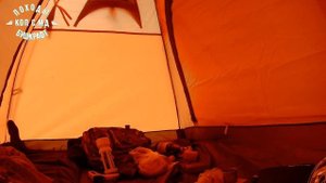 ⛺Обогрев палатки | поход | жара. camping