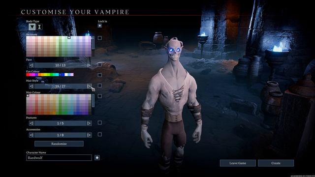 V Rising Character Customization
