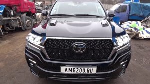 Обновленный Land Cruiser 200 KHANN: Динамические поворотники, комфортные сиденья, внешний вид.