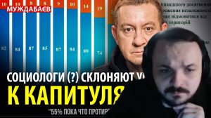 СОЦИОЛОГИ СКЛОНЯЮТ УКРАИНЦЕВ К КАПИТУЛЯЦИИ | РЕАКЦИЯ ЖМИЛЯ