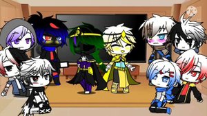 Sans Aus react to Dreamtale Aus|Bad Apple|Errormare and Drink