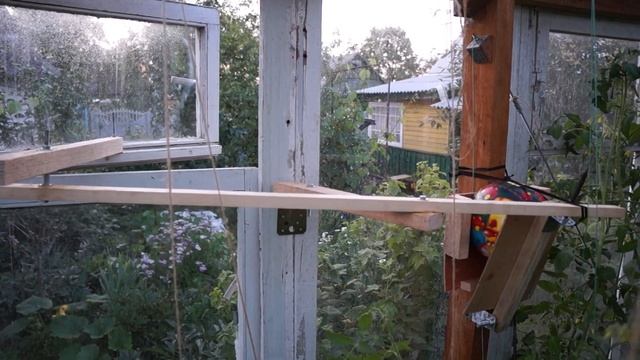 Автоматическое проветривание теплицы из подручных средств своими руками. Дешево и просто смотреть онлайн