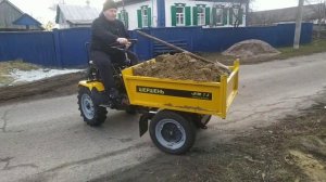 Мінітрактор  Шершень МТ 7.5 Зроблено в Україні. Мини самосвал. Dumper.