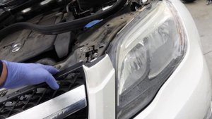 How to Remove and Install 09-15 Mercedes GLK250 - GLK350 Headlight Replacement