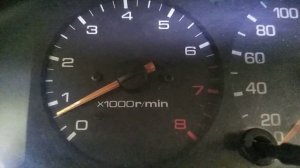 Мазда 626 1993г работа мотора.