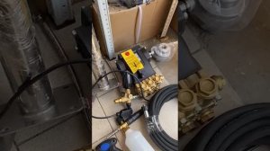 Комплект для самостоятельной сборки мойки высокого давления. Мойка грузовых авто