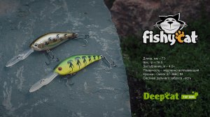 Fishycat Deepcat 73F-SDR - Техника и способы проводки