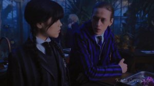 | Xavier Torp & Wednesday Addams | How he looks at her (#wednesday)