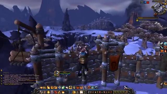 WoD. World of Warcraft. Неспешный Кач. СД. Хребет Ледяного Огня Часть 2. смотреть онлайн