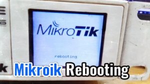 Mikrotik CCR1036 || Reset All Configuration, In Mikrotik Display...