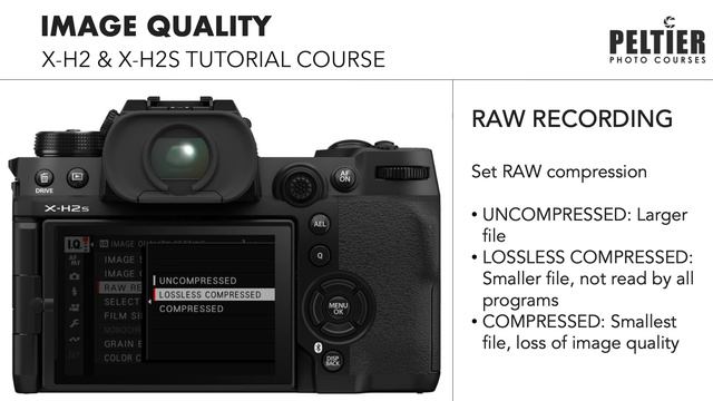 Fujifilm X-H2/X-H2S Menu Walkthrough: Image Quality Setting смотреть онлайн