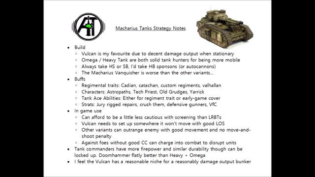 Macharius Heavy Tank: Rules, Review + Tactics (also Vulcan, Omega and Vanquisher) for Imperial Guar