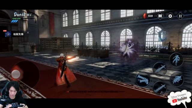 Gila sih Graphicnya !!! Devil May Cry Mobile (CBT) Android Gameplay смотреть онлайн