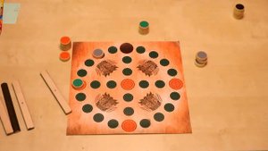 Древняя настольная игра «Ньоут»