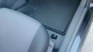 Расположение ВИН номера на Kia Rio 2009