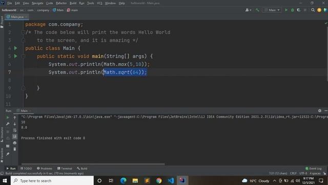 Lecture 11: Java Math Library | in Hindi/Urdu