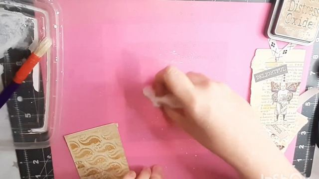 Making a mixed media journaling tag inspired by @ShanoukiArt #junkjournal смотреть онлайн