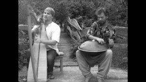 Alizbar & Amin Varkonyi /Celtic harp & Hang /Кельтская арфа и ханг / Тающие снежинки у нее в ладонях