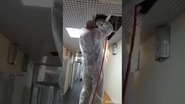 Очистка приточной вентиляции и воздуховодов смотреть онлайн