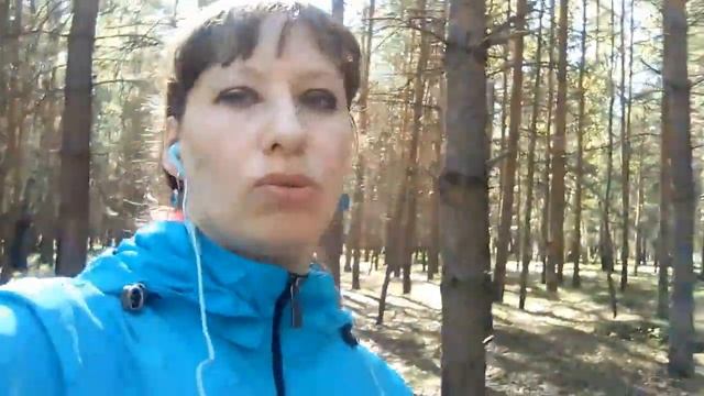 Пробежка в интересных местах леса