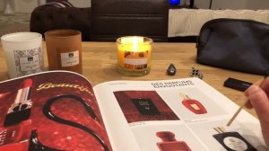 Ты точно уснёшь! АСМР коробка конфет, листаю новогодний каталог. Бижутерия. Таппинг, шуршалки