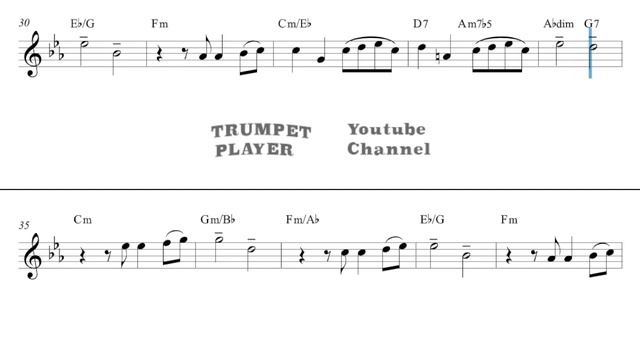 Por Una Cabeza - Bb Trumpet - C.Gardel A.Le Pera (No.72) смотреть онлайн