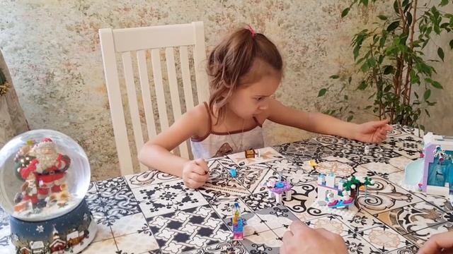 ХОЛОДНОЕ СЕРДЦЕ | Анна и Эльза/замок #LEGO | #FROZEN