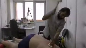 Позвоночник . Поставлю на место позвонки , резиновой киянкой