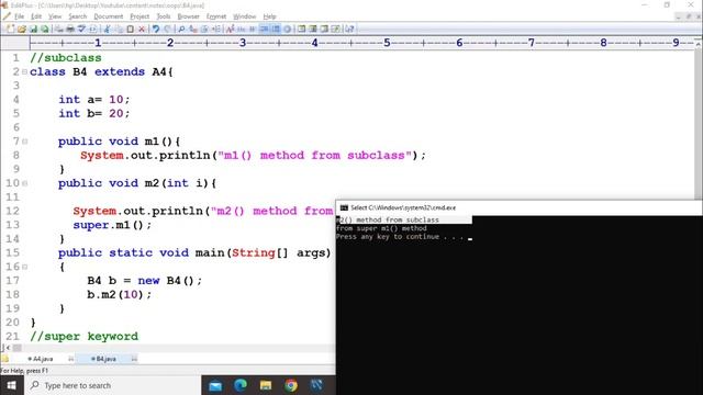 super keyword in java || core java in Hindi