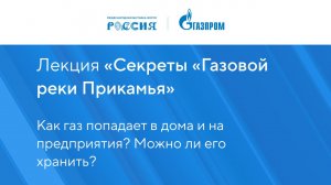 Лекция «Секреты «Газовой реки Прикамья»