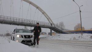 Ниссан Террано (Terrano)  зимний офф роуд+работа esp !
