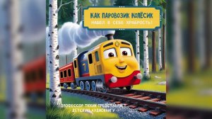 Как паровозик Колёсик нашел в себе храбрость. Аудиокнига для детей.