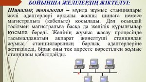 Компьютерлік желілері туралы түсінік